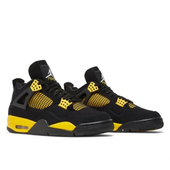Nike Black and Yellow Athletic Shoes